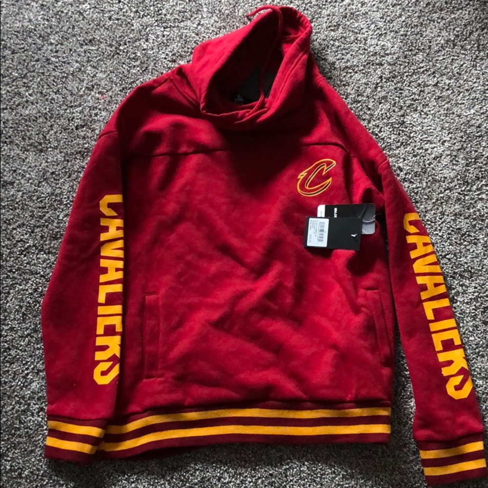 Cowl neck Cleveland Cavaliers sweater